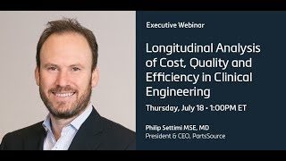 Longitudinal Analysis of Cost, Quality, and Efficiency in Clinical Engineering