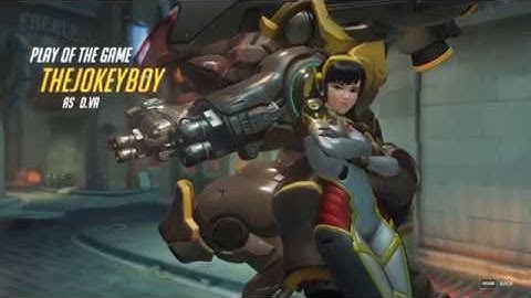 D.Va Play of the game Sextuple Kill