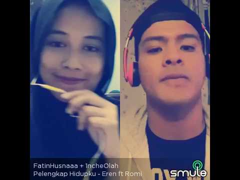 Pelengkap Hidupku - Eren \u0026 Romi ( Cover ) Inche Olah ft. Fatin Husna