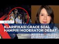 Grace Natalie Ungkap Alasan Datangi Moderator saat Jeda Debat Capres