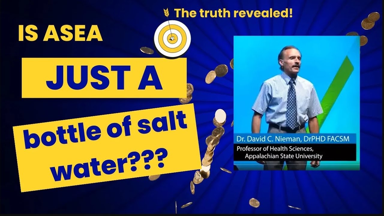 Is ASEA Just a Salt Water? - Truth revealed with a proof from 2012
