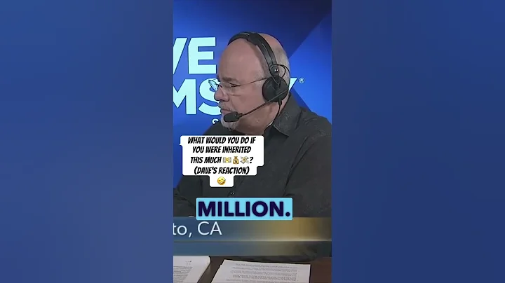Dave’s Reaction To Large Inheritance! 🤣#shorts