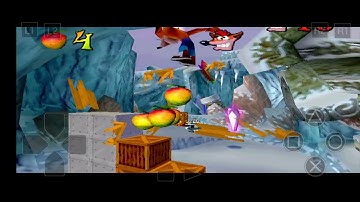 Crash Bandicoot 2: Cortex Strikes Back (1997) - PS1 Warp Room 1 Gameplay