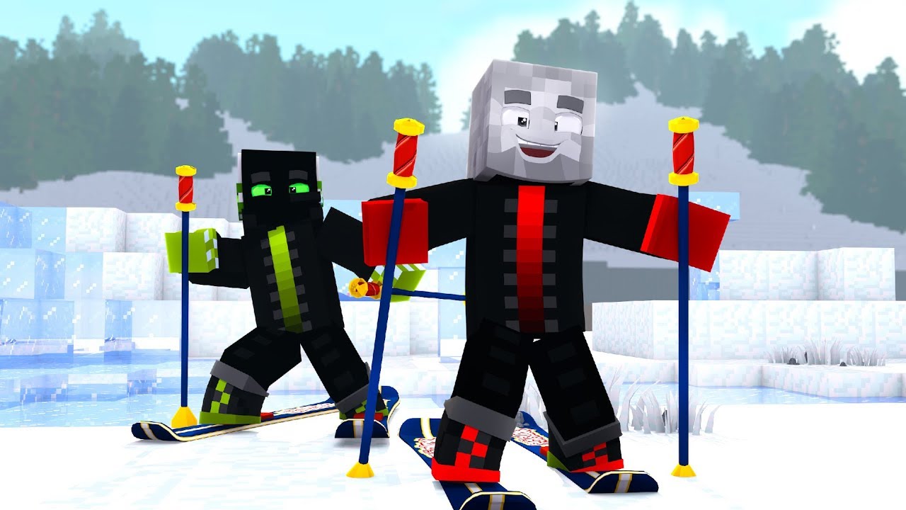 SKIFAHREN in Minecraft 1.13! YouTube