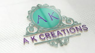 A K Logo Design On Android || A K Logo Tutorial || How To make A K Logo || A K Professional Logo screenshot 5