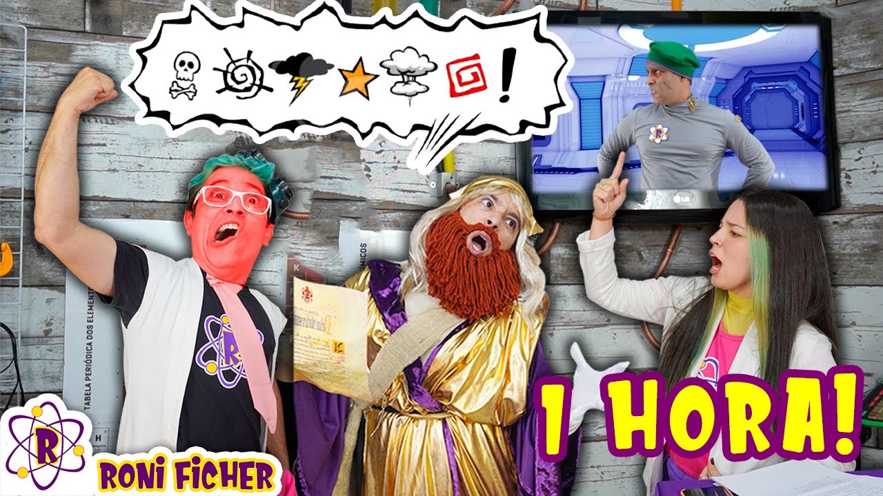 CONFUSÃO NO LABORATÓRIO!!! MARATONA RONI FICHER!!!