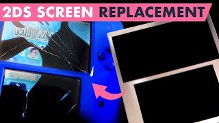 How To Replace A Cracked 2DS Screen - Nintendo 2DS