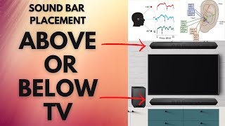 🔥 Best placement for soundbar | Soundbar placement | Soundbar placement above or below tv 🔥