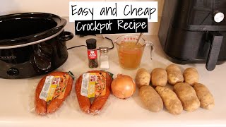 Cheap and Easy crockpot meal for the family, So Good!