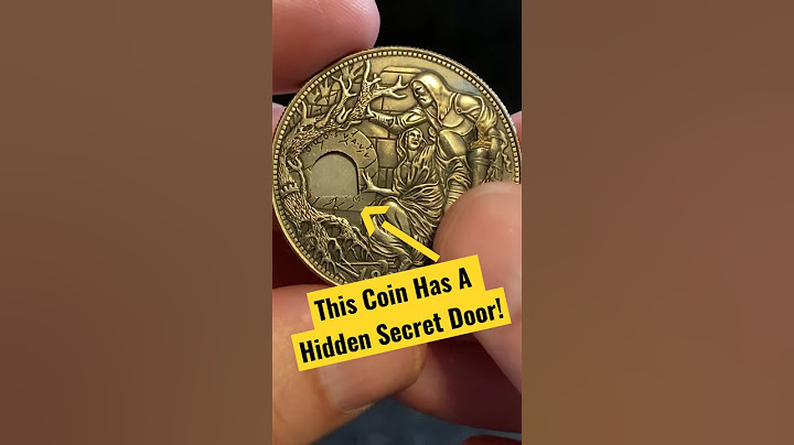 Secret Hidden Door Coin! #youtubeshorts #silver #coin #gold #dollar #morgan #hidden #secret