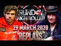 Sunday High Roller CrownUpGuy | WATnlos | Bit2Easy  Poker Replays 2020