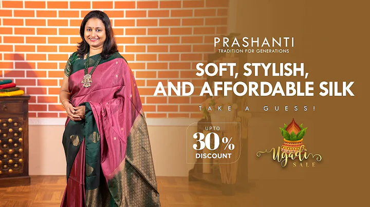 Kanchipuram Soft Silks | Ugadi Sale - Up to 30% OFF | Prashanti | 25 Mar 25