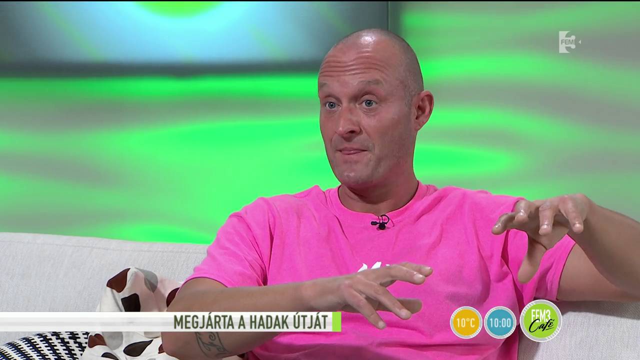 Meglepő módon gondolkodik a drogokról a Happy Gang frontembere - tv2.hu/fem3cafe