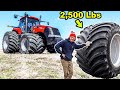 Installing The LARGEST Tractor Tires In The World!