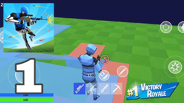 Latihan - 1v1.LOL - Build Battle Royale - Gameplay Walkthrough Android (Part 1)