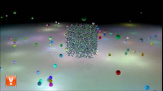 from houdini tutorials: light instancing - ideas for virt logo