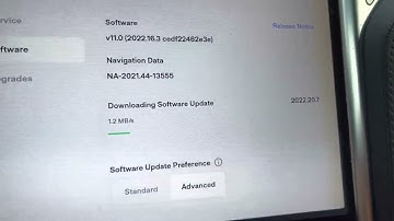 New TESLA Software UPDATE 2022.20.7