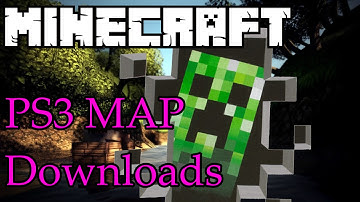 MINECRAFT PS3/PS4 HOW TO DOWNLOAD CUSTOM MAPS EASY!