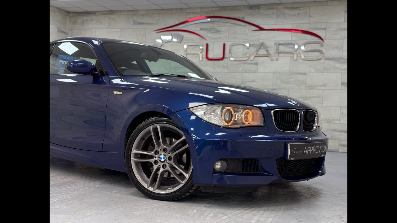 2009 BMW E82 120d Coupe in Le Mans blue for sale at R U Cars ...