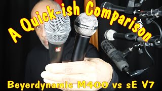 Beyerdynamic M400 (Soundstar Mk II) vs sE V7