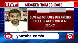 Several schools demand fees amid crisis