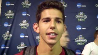 Stanford's Grant Fisher after winning his first NCAA title Wealth