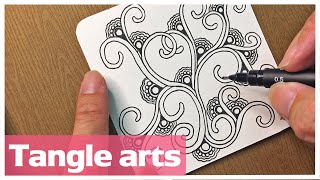 Mr. kidd_Zen tangle Art#25