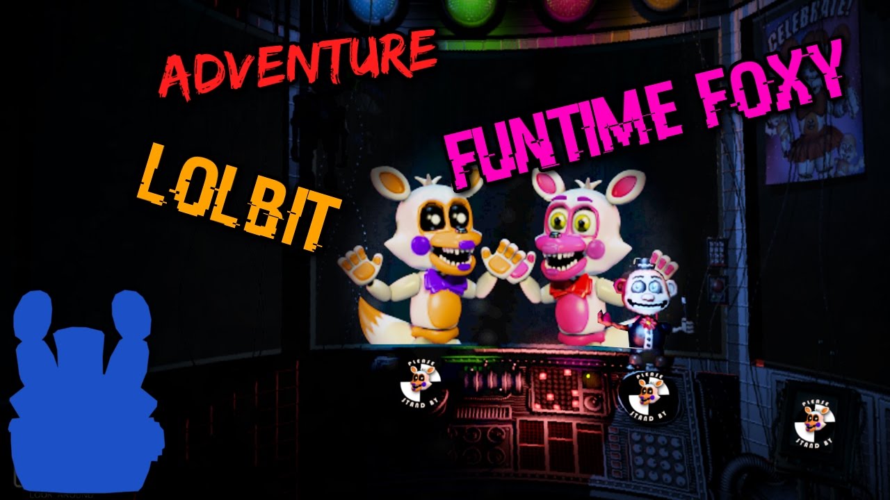 Adventure Funtime Foxy And Lolbit Fnaf World Speededits - 