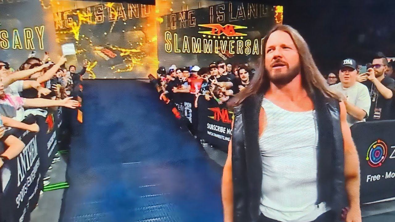 AJ Styles RETURNS to TNA Slammiversary 2025! WWE News - YouTube
