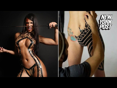 These vixens hit the club in nothing but electrical tape | New York Post