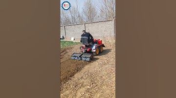 Efek Kerja Traktor Mini AWD dengan Mini Tiller #rotarytiller #traktor #minitractor #cultivator