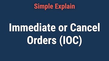What Is an Immediate or Cancel Order (IOC)?