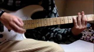 Video thumbnail of "Rosario + Vampire Capu2 ED - Trinity Cross guitar cover"