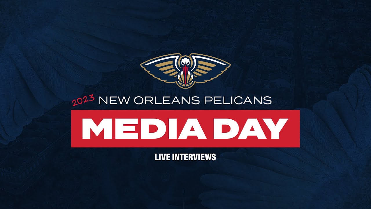 2023 New Orleans Pelicans Media Day Live Interviews YouTube