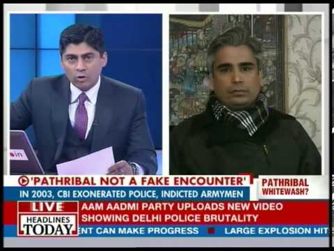 Tanvir Sadiq talks about Army closing Pathribal case