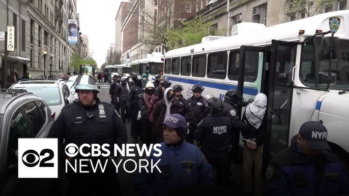 Columbia University Protests Continue Hours After Over 100 Were Taken Into Custody