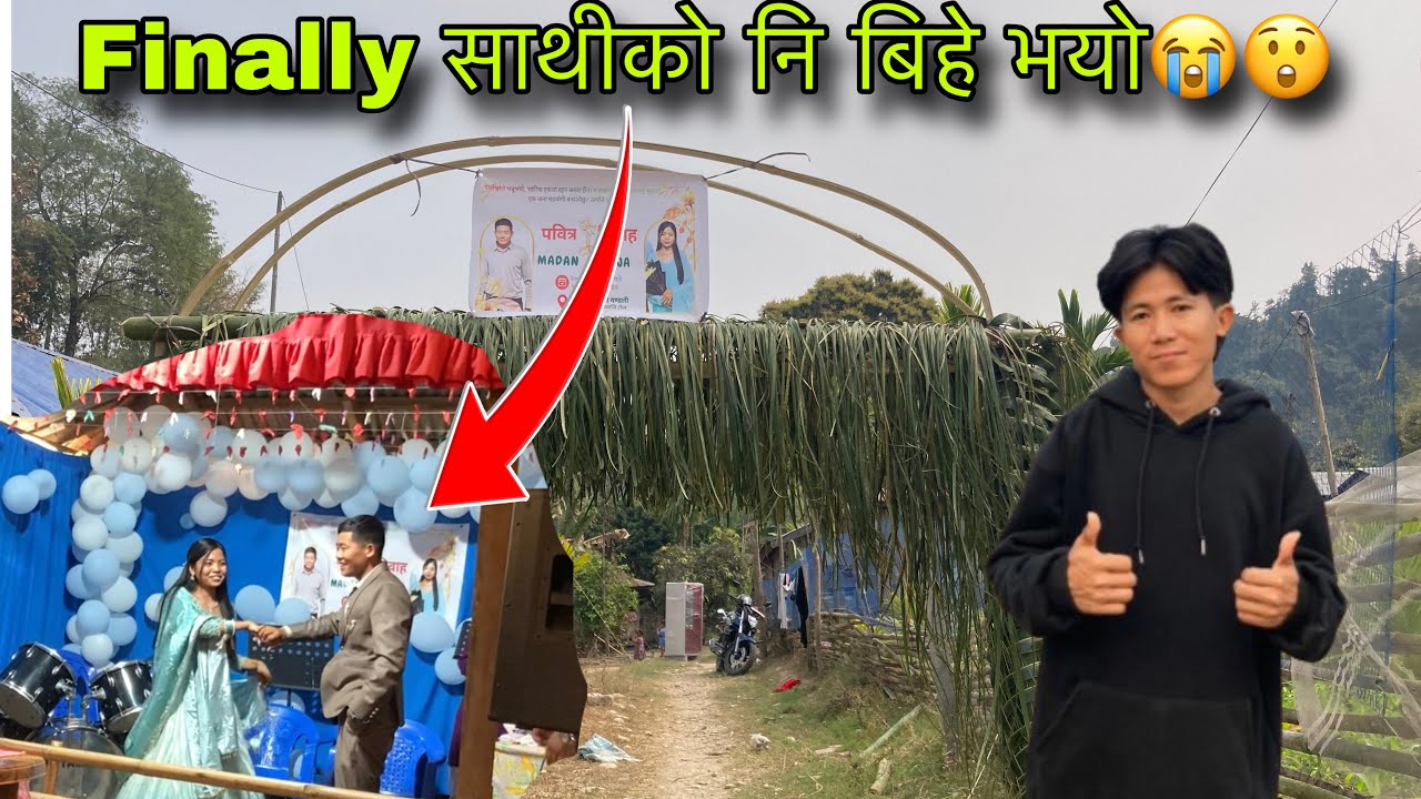 Sathile bihe garxa vanera socheko thina 😭😭😲