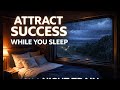 Attract Success While You Sleep 🚂 On a Night Train Sleeper (Subconscious Success Meditation)
