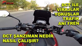 Motosiklette DCT şanzıman nedir nasıl çalışır? | Uygulamalı anlattım | Honda nc750x dct