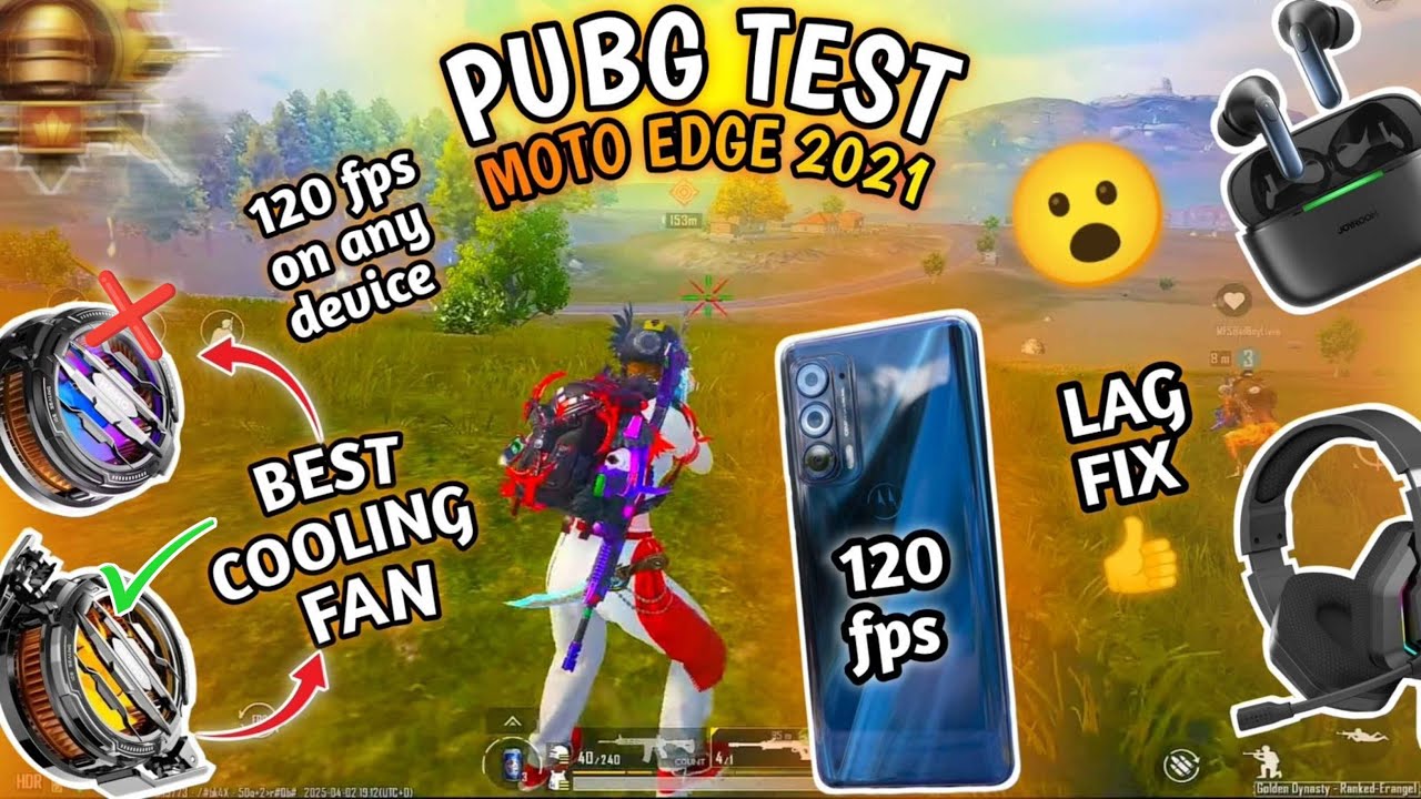 moto edge 2021 pubg test 2025🔥🥵 | fps drop & lag fix solution on any device | basic setting | price.