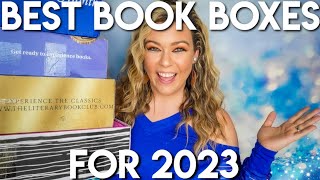 MEGA BOOK SUBSCRIPTION BOX UNBOXING 2023 + COUPON CODES | 5 SUBSCRIPTION BOXES!