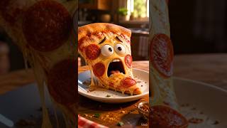 hi I'm pepperoni pizza #youtube #ai #youtubeshorts #funny #food #short #viral