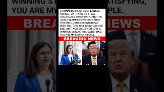 Trump’s DOJ Loses 20th Colorado Voter Data Lawsuit — Judge Rejects the Move