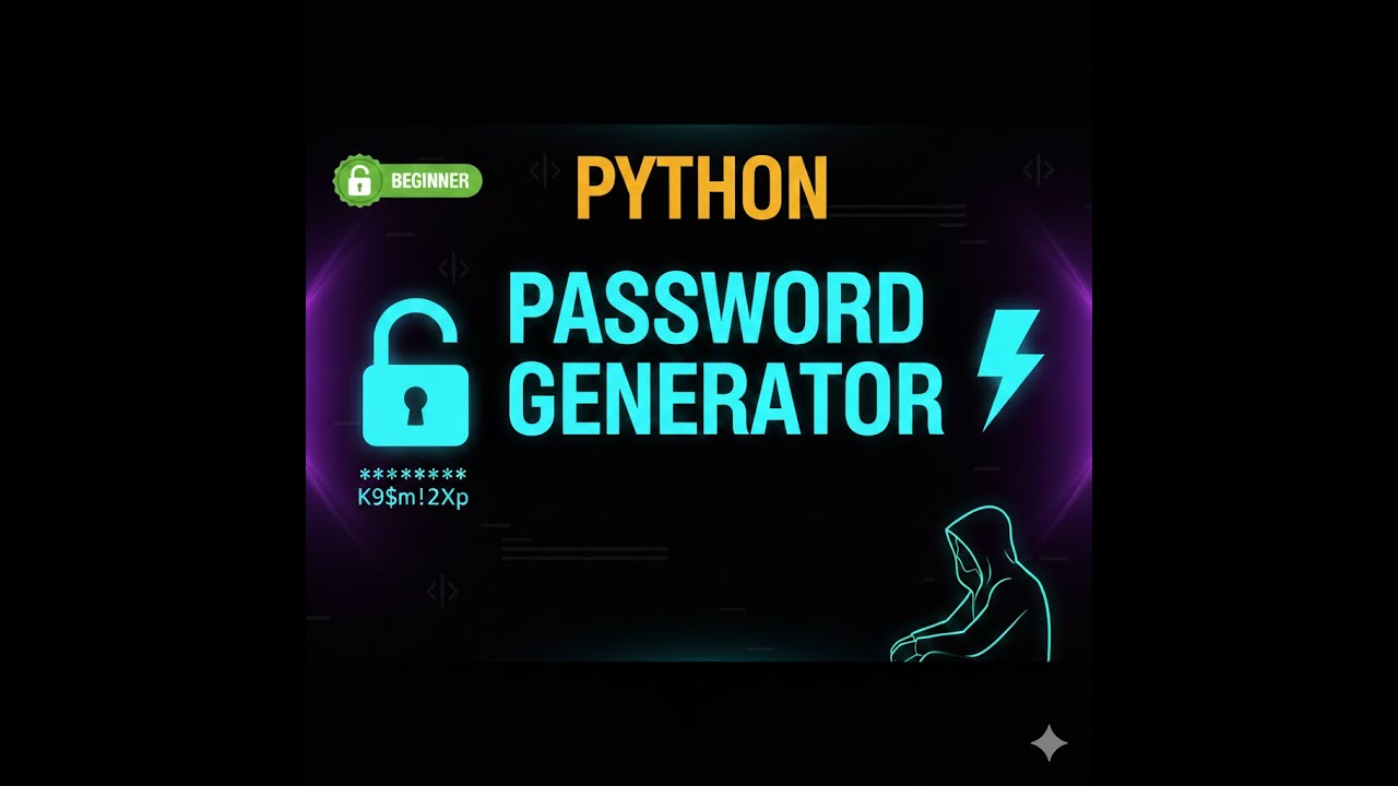 Python Password Generator for Beginners - Simple & Powerful!