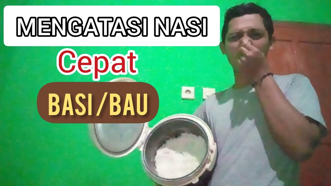 CARA MENGATASI NASI CEPAT BAU/BASI PADA MAGIC COM