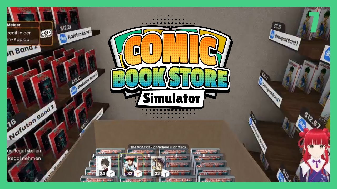 Comic Book Store Simulator F007:✏️ Beta deutsch: 