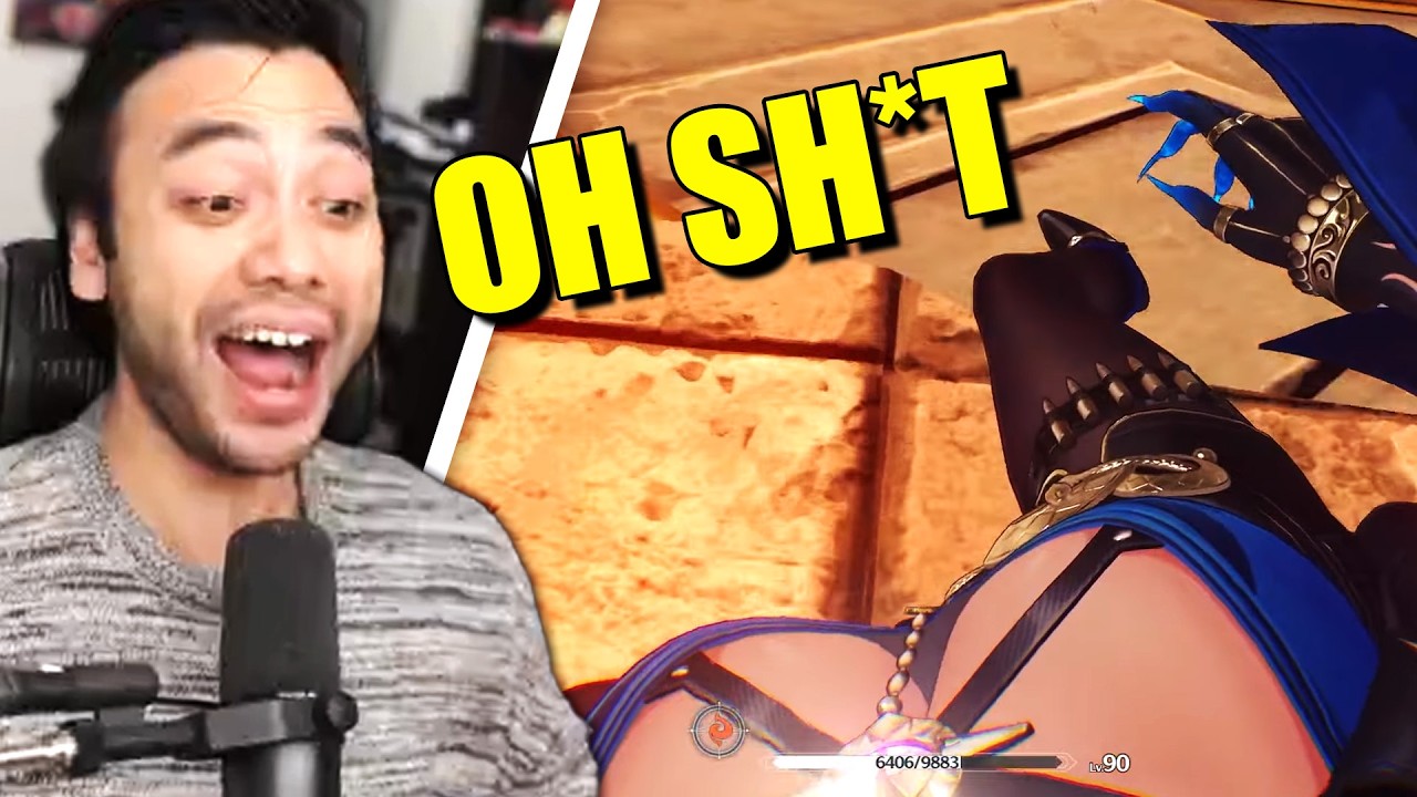 Gigguk Caught Off Guard by Wuthering Waves’ First-Person Mode