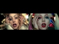 Hillywood Suicide Squad Parody /Lady Gaga Judas side-by-side comparison