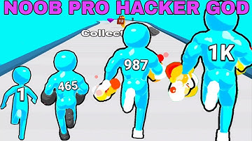 Runner Up! version 4 NOOB VS PRO VS HACKER VS GOD