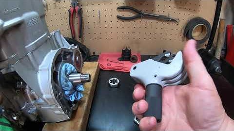 Damaged crankshaft threads REPAIRED! What tool did I use?